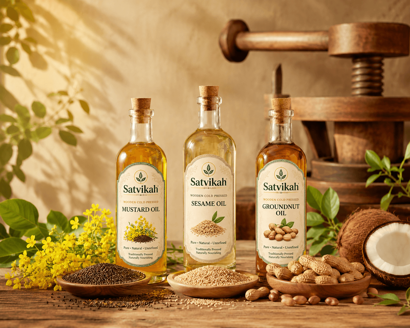 Cold Pressed Oils